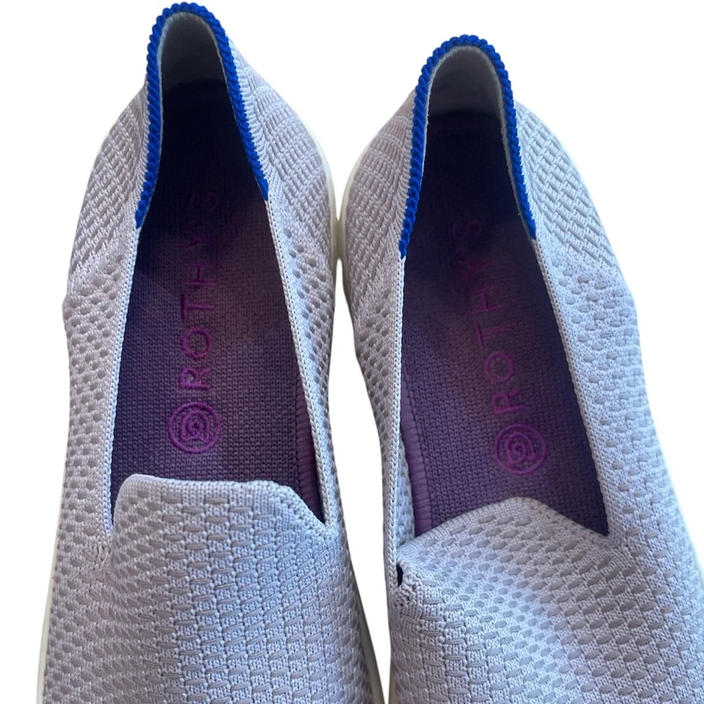 Rothy’s Lilac Color Slip-On Sneakers